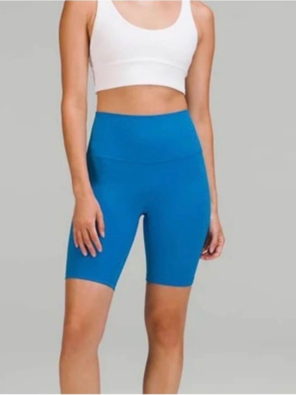 lululemon athletica Pool Blue High-Rise align Bike Shorts